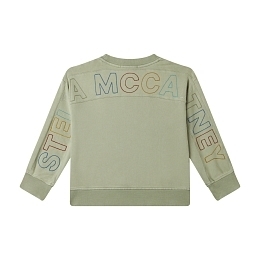 Свитшот Logo Print от бренда Stella McCartney kids