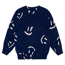 Свитшот Monti Big Smiles navy от бренда MOLO