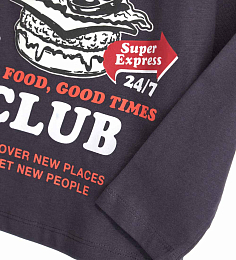 Лонгслив Foodie-s Club от бренда Original Marines