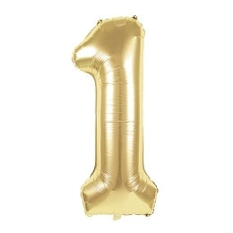 Воздушный шар 1 год Gold от бренда Tim & Puce Factory