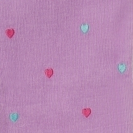 Джоггеры с вышивкой разноцветных сердец от бренда Stella McCartney kids