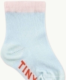 Носки SOLID QUARTER BLUE от бренда Tinycottons