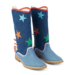 Сапоги Star Western от бренда Stella McCartney kids