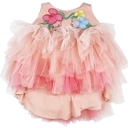 Пышное платье Olia Pink от бренда Raspberry Plum
