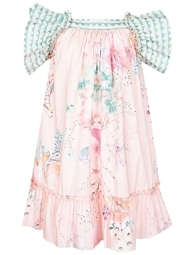 Платье с принтом цветов розового цвета от бренда Eirene