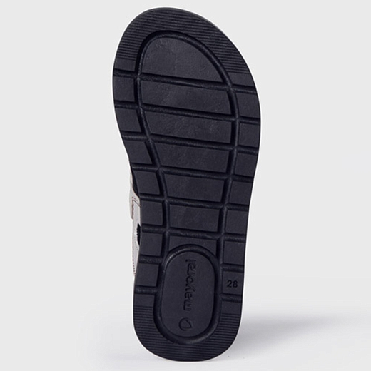 Чёрно-серые сандалии от бренда Mayoral