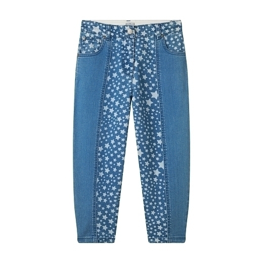 Джинсы Star Pattern Chaps от бренда Stella McCartney kids