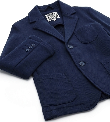Пиджак насыщенного синего цвета от бренда Original Marines