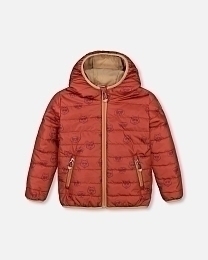 Куртка красного цвета от бренда Deux par deux