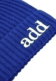 Шапка синего цвета от бренда ADD