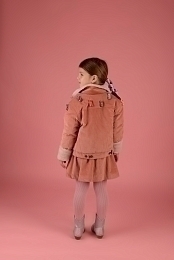 Куртка вельветовая с брошками от бренда Raspberry Plum