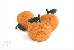 Вязаная игрушка апельсин от бренда Ko-Ko-Ko