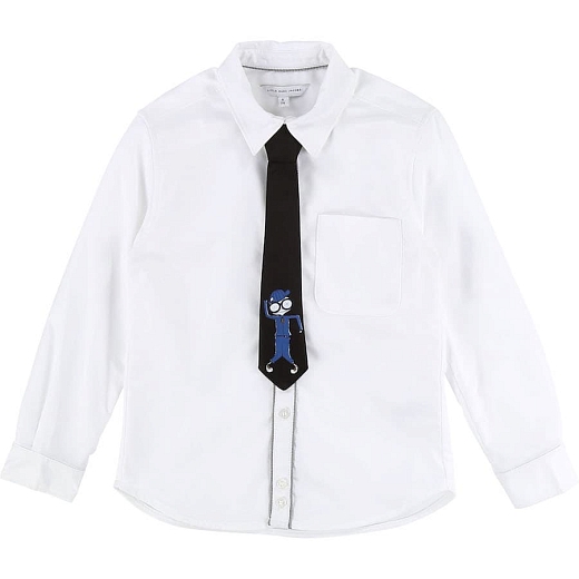 Рубашка с галстуком от бренда LITTLE MARC JACOBS
