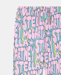 Джоггеры Blue Stella Print от бренда Stella McCartney kids