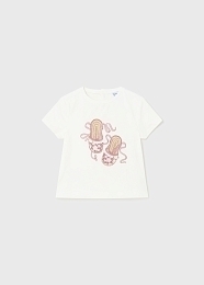 Жакет; футболка и легинсы розового цвета от бренда Mayoral
