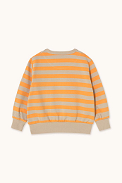 Свитшот Orange Stripes от бренда Tinycottons