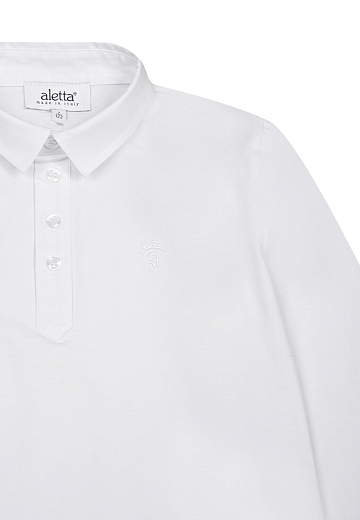 Рубашка-поло с длинным рукавом от бренда Aletta