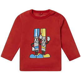 Лонгслив Painting Tubes от бренда Stella McCartney kids