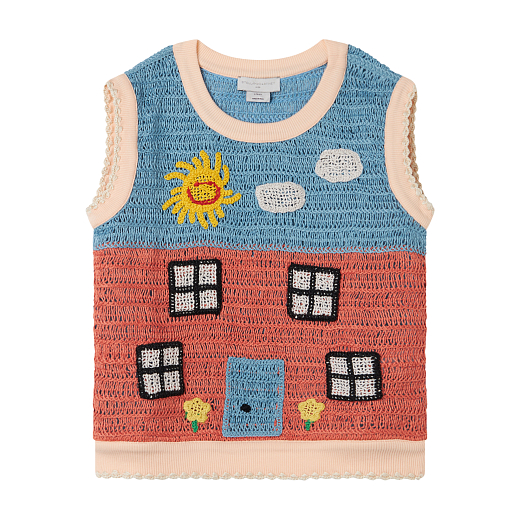 Жилет Farmyard Applique от бренда Stella McCartney kids