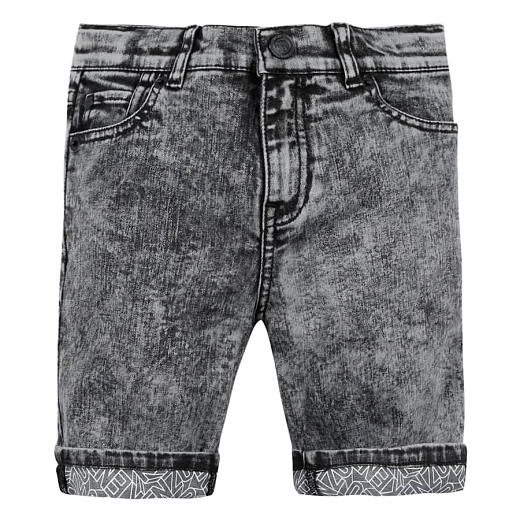 Шорты серые джинсовые от бренда Kenzo