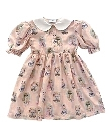 Платье с воротничком Animal Print от бренда Raspberry Plum