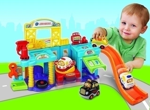 Игровой набор Бип-Бип Toot-Toot Drivers «Автосервис» от бренда VTECH