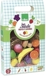 Набор фруктов и овощей в коробке от бренда Vilac