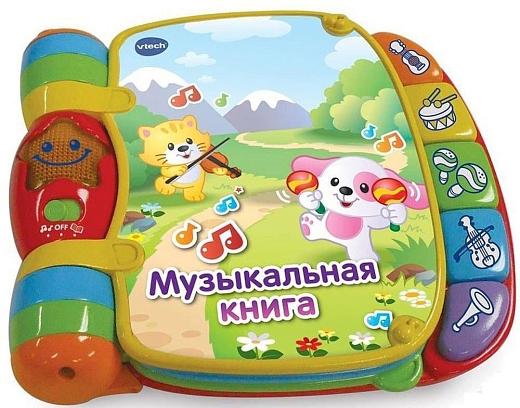 Музыкальная книга от бренда VTECH