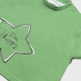 Комплект одежды: 2 футболки и 2 шорт со звездами от бренда Mayoral