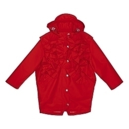 Куртка с капюшоном Lady Butterfly красная от бренда Gosoaky