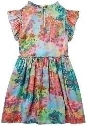 Платье Floral Print от бренда Stella McCartney kids