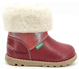 Ботинки NONOFUR DARK PINK от бренда KicKers