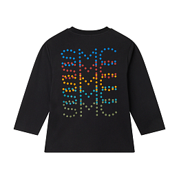 Лонгслив Logo Graphic Pocket от бренда Stella McCartney kids