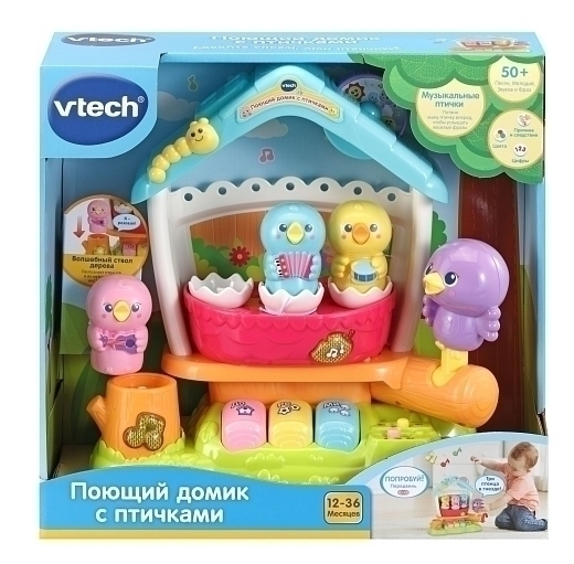 Поющий домик с птичками от бренда VTECH