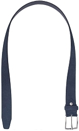Ремень классический синего цвета от бренда Aletta (old)