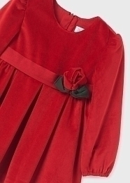 Платье красного цвета от бренда Abel and Lula