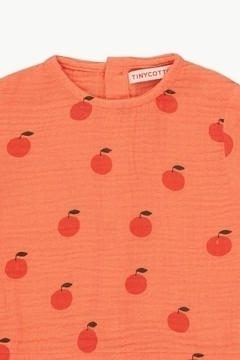 Рубашка с коротким рукавом ORANGES от бренда Tinycottons