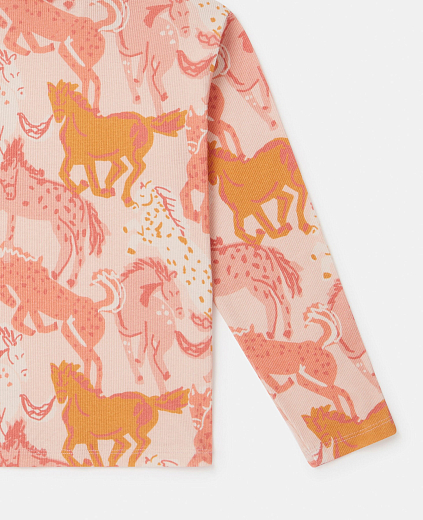 Водолазка Horse Print от бренда Stella McCartney kids