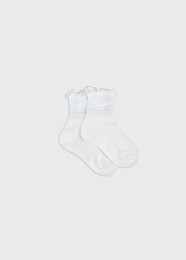 Носки молочного с капроновой вставкой от бренда Abel and Lula