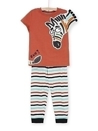 Пижама с зеброй от бренда DPAM