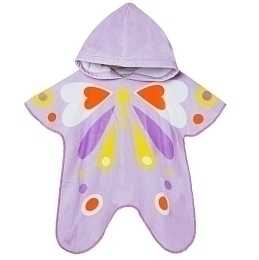 Полотенце с капюшоном Бабочка от бренда Stella McCartney kids