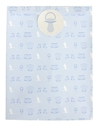 Подарочные пакетики Baby Boy с наклейками 25 шт от бренда Tim & Puce Factory