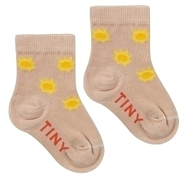 Носки бежевого цвета SUNNY от бренда Tinycottons