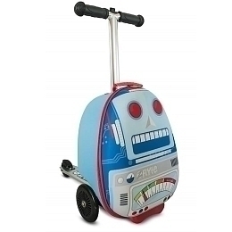 Самокат-чемодан Робот, мини от бренда ZINC
