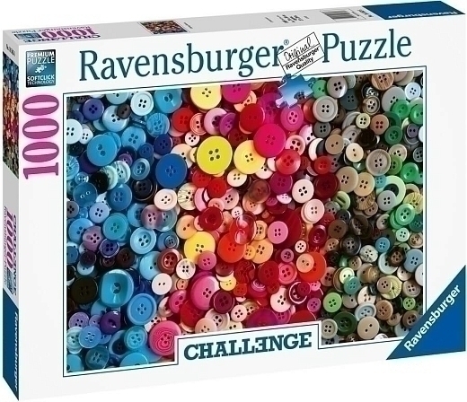 Пазл-вызов «Пуговицы», 1000 эл. от бренда Ravensburger