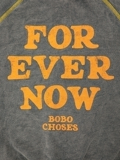 Свитшот Forever Now Yellow от бренда Bobo Choses