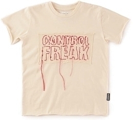 Футболка Control Freak от бренда NuNuNu Розовый