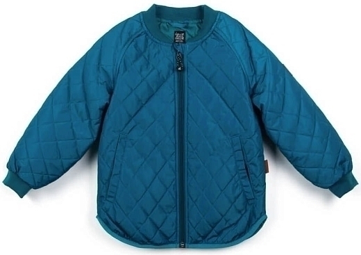 Куртка стеганая синего цвета от бренда Deux par deux