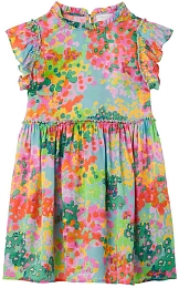 Платье Floral Print от бренда Stella McCartney kids