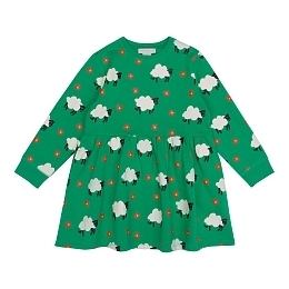 Платье Sheep Pattern от бренда Stella McCartney kids